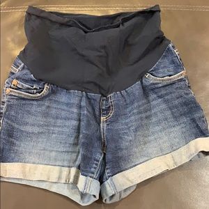 Maternity Jean shorts